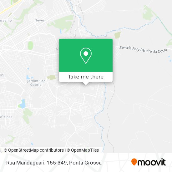 Rua Mandaguari, 155-349 map