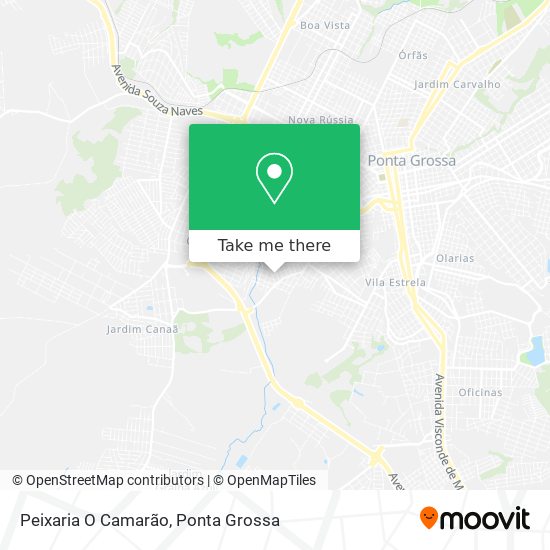 Peixaria O Camarão map