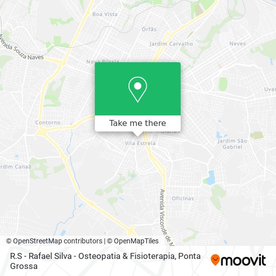 R.S - Rafael Silva - Osteopatia & Fisioterapia map