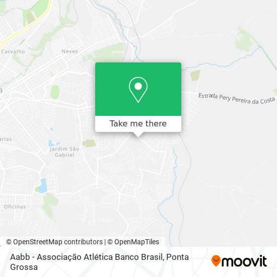 Aabb - Associação Atlética Banco Brasil map