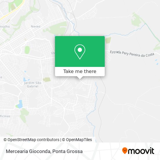 Mercearia Gioconda map