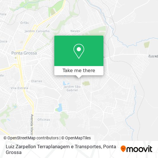 Luiz Zarpellon Terraplanagem e Transportes map