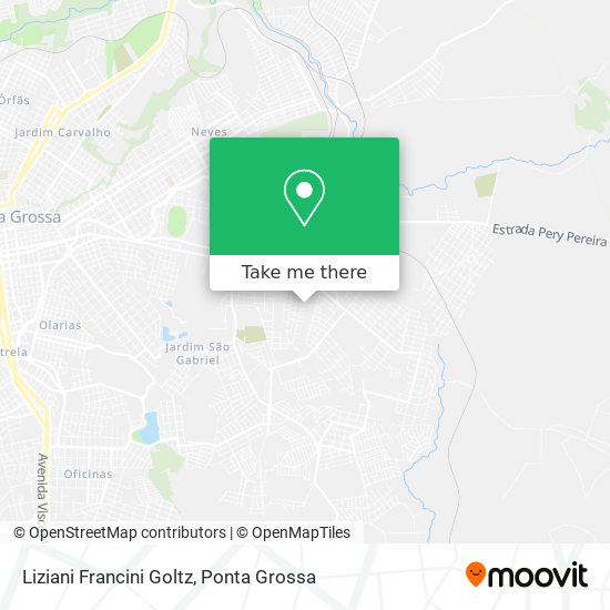 Liziani Francini Goltz map