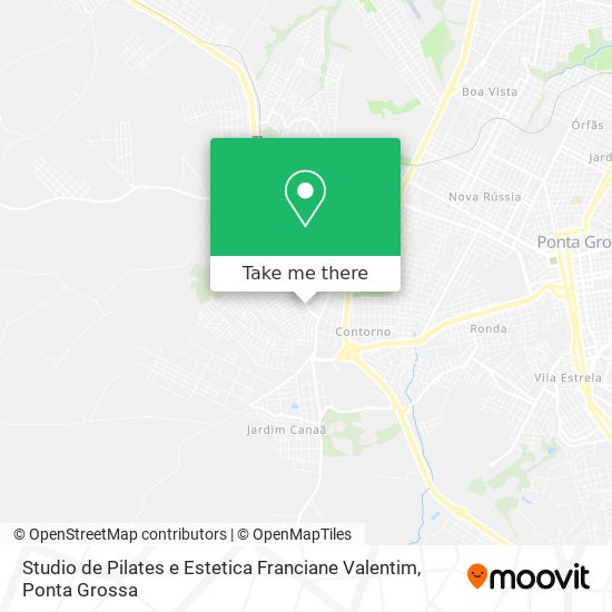 Studio de Pilates e Estetica Franciane Valentim map