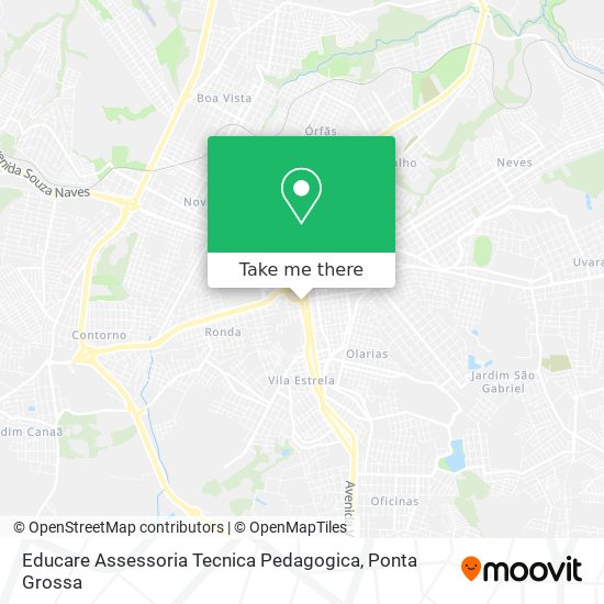 Educare Assessoria Tecnica Pedagogica map