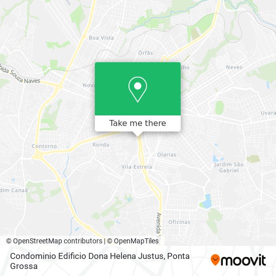 Condominio Edificio Dona Helena Justus map