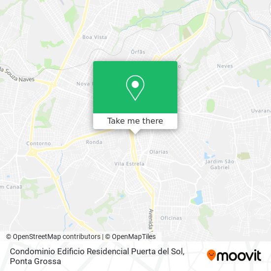 Condominio Edificio Residencial Puerta del Sol map