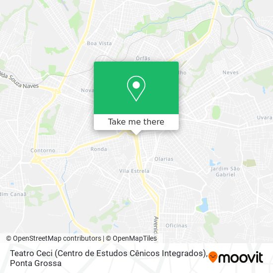 Teatro Ceci (Centro de Estudos Cênicos Integrados) map