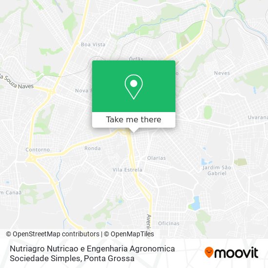 Nutriagro Nutricao e Engenharia Agronomica Sociedade Simples map