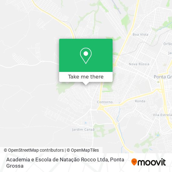 Academia e Escola de Natação Rocco Ltda map