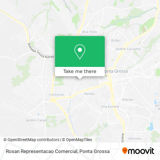Mapa Rosan Representacao Comercial