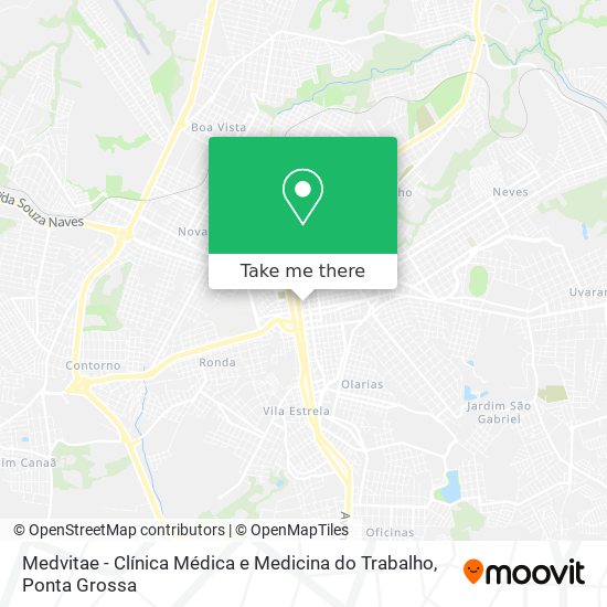 Medvitae - Clínica Médica e Medicina do Trabalho map