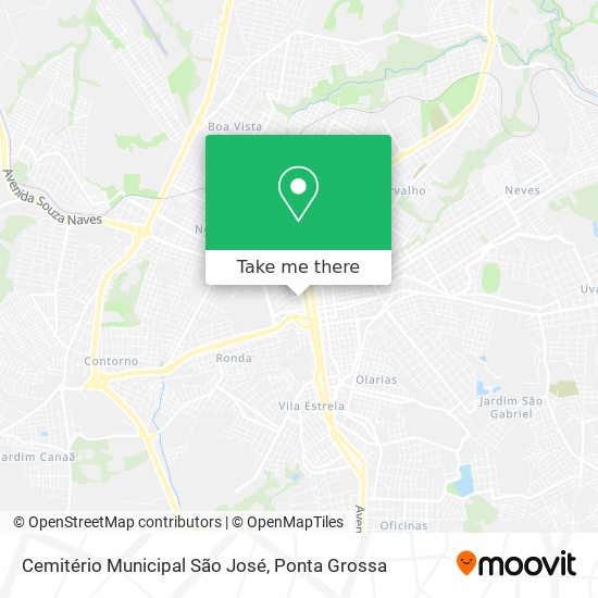 Cemitério Municipal São José map