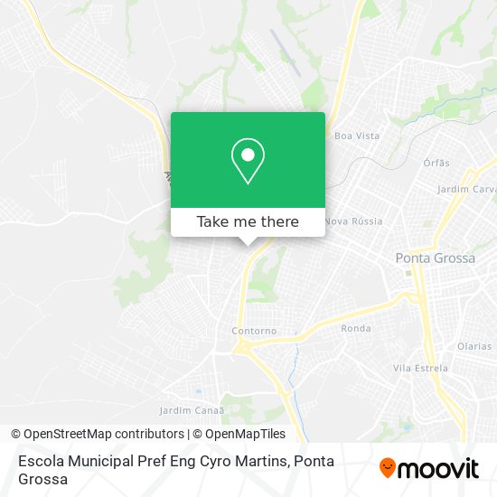 Escola Municipal Pref Eng Cyro Martins map