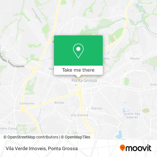 Mapa Vila Verde Imoveis