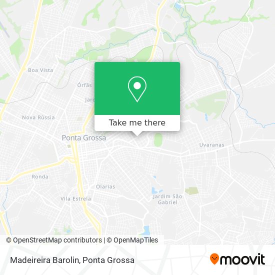 Madeireira Barolin map