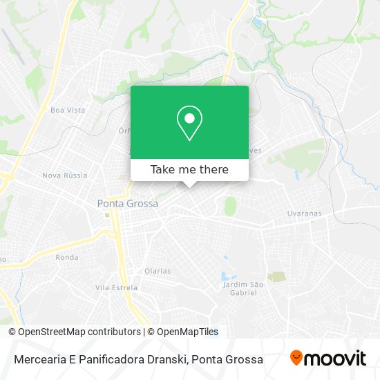 Mercearia E Panificadora Dranski map