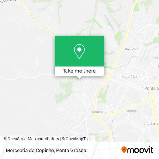 Mercearia do Copinho map