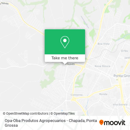 Opa-Oba Produtos Agropecuarios - Chapada map