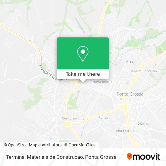 Terminal Materiais de Construcao map