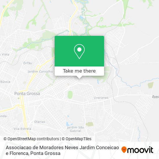 Associacao de Moradores Neves Jardim Conceicao e Florenca map