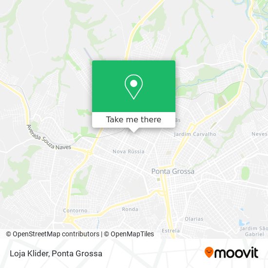 Mapa Loja Klider