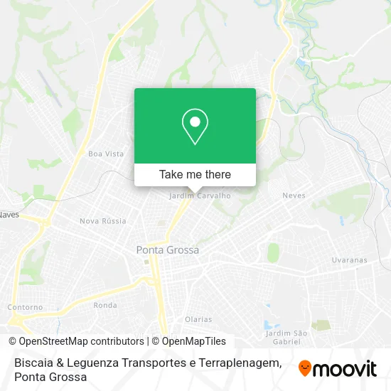 Biscaia & Leguenza Transportes e Terraplenagem map