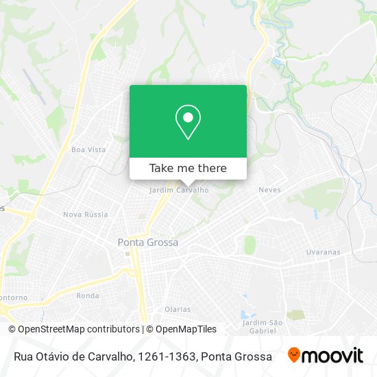 Rua Otávio de Carvalho, 1261-1363 map