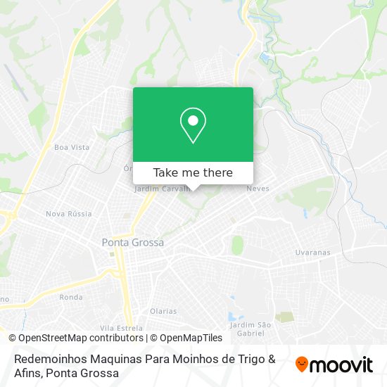Redemoinhos Maquinas Para Moinhos de Trigo & Afins map