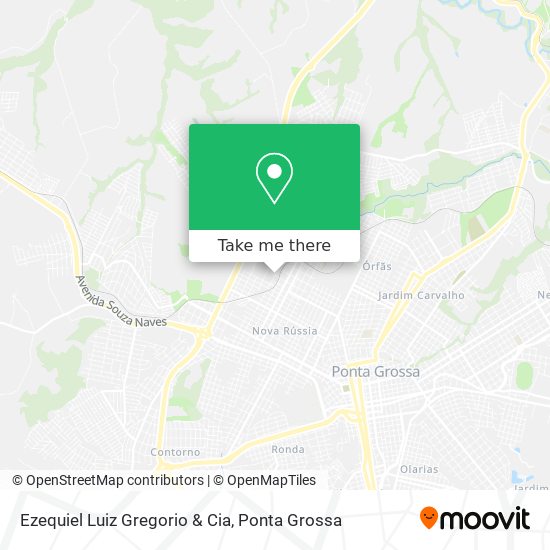 Ezequiel Luiz Gregorio & Cia map