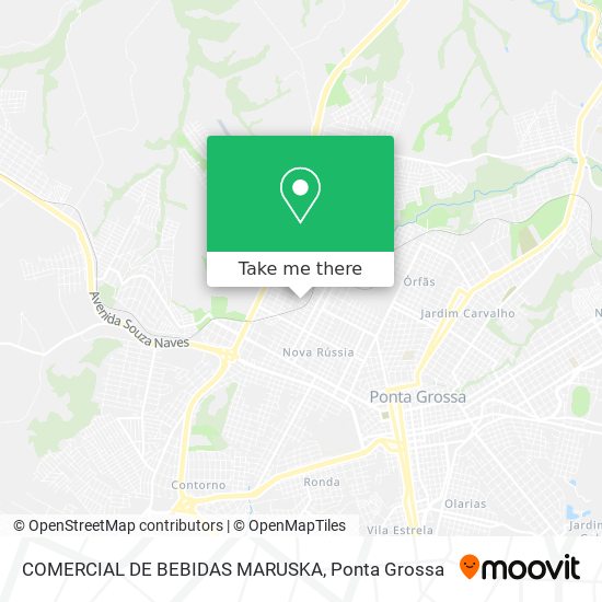 COMERCIAL DE BEBIDAS MARUSKA map