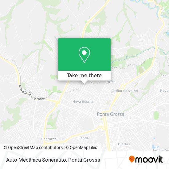 Auto Mecânica Sonerauto map