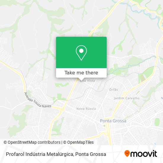 Profarol Indústria Metalúrgica map