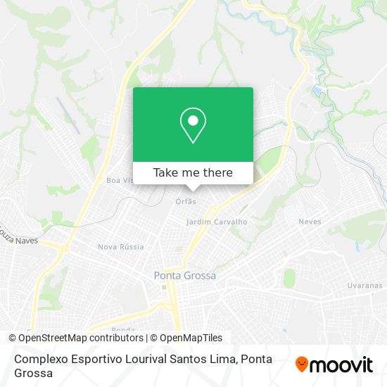 Complexo Esportivo Lourival Santos Lima map