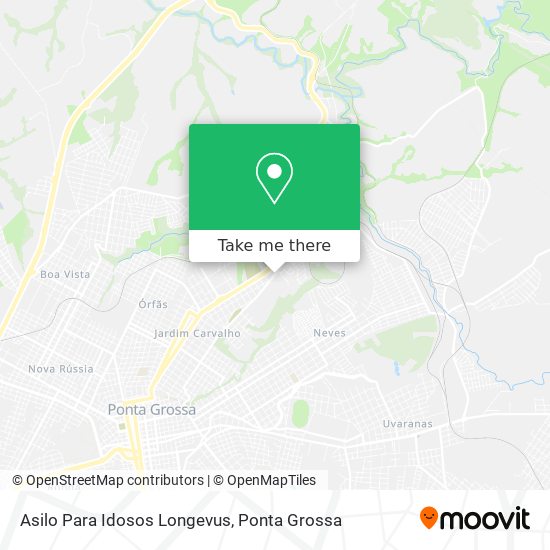 Asilo Para Idosos Longevus map