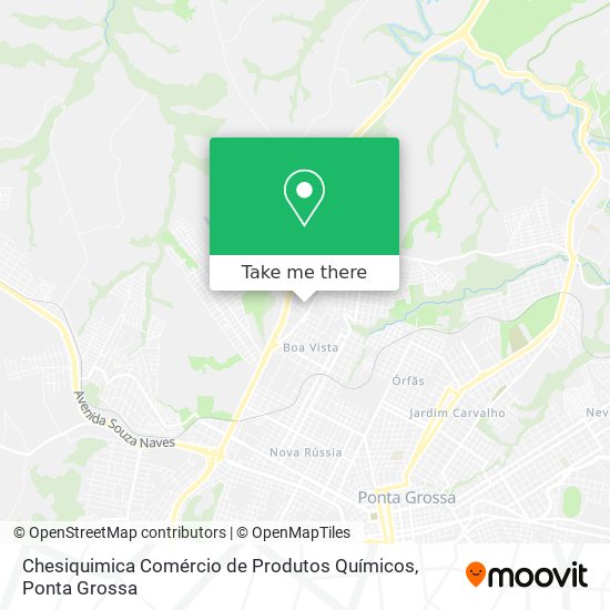 Chesiquimica Comércio de Produtos Químicos map