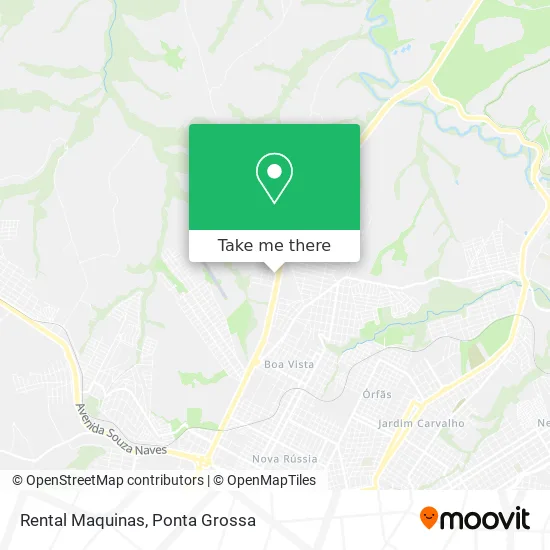Rental Maquinas map