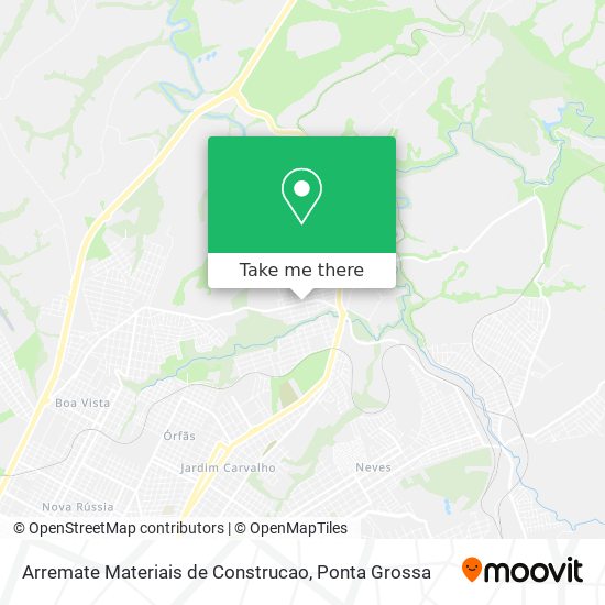 Arremate Materiais de Construcao map