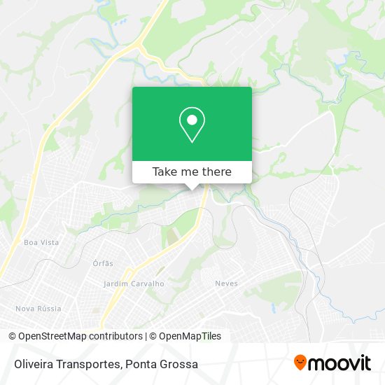 Oliveira Transportes map