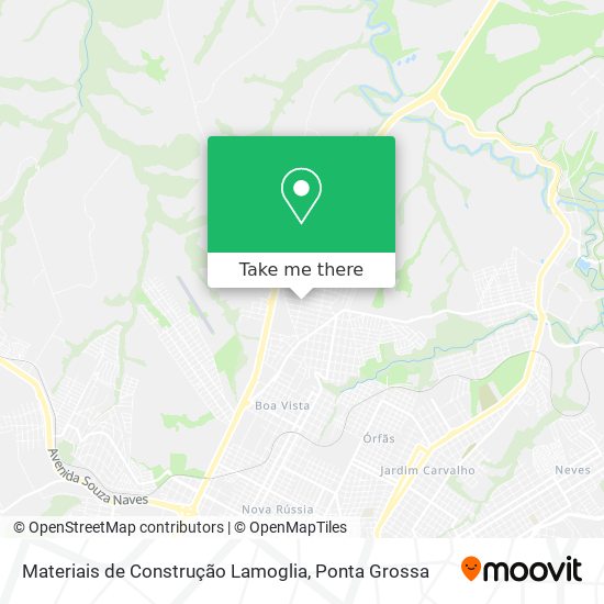 Materiais de Construção Lamoglia map