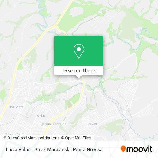 Lúcia Valacir Strak Maravieski map