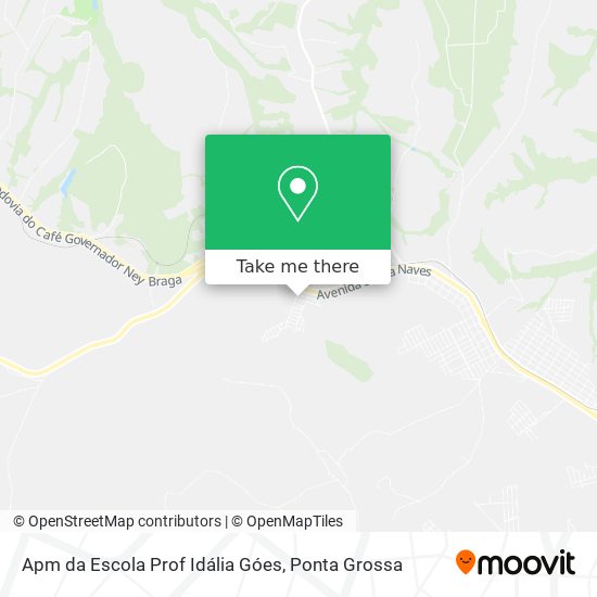 Apm da Escola Prof Idália Góes map