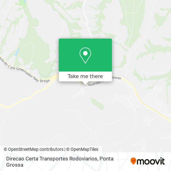 Direcao Certa Transportes Rodoviarios map