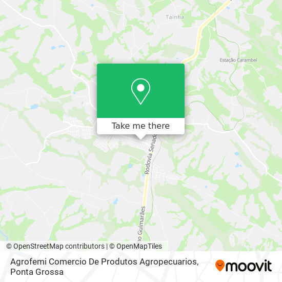 Agrofemi Comercio De Produtos Agropecuarios map