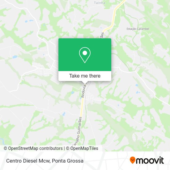 Centro Diesel Mcw map