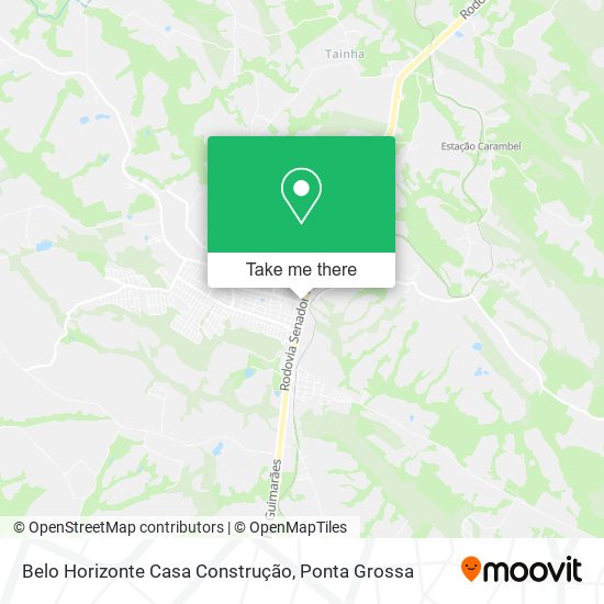 Belo Horizonte Casa Construção map