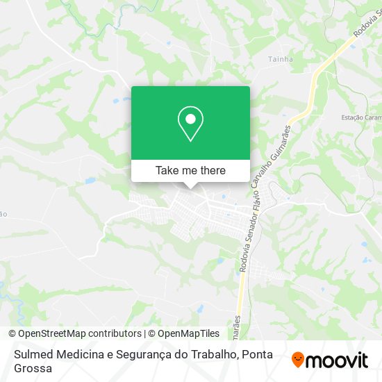Sulmed Medicina e Segurança do Trabalho map