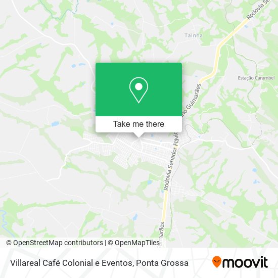 Villareal Café Colonial e Eventos map