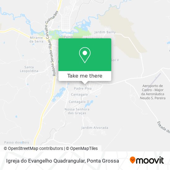 Igreja do Evangelho Quadrangular map