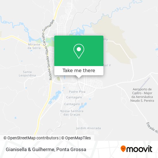 Gianisella & Guilherme map